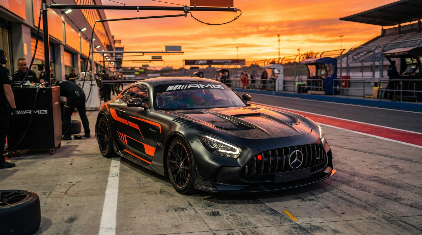 小马拉大车AMG赛道视频