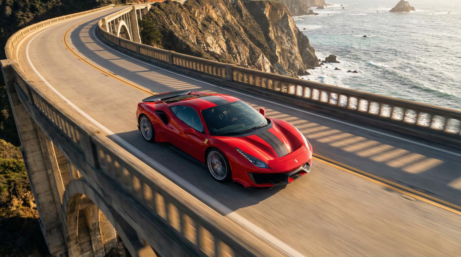 小马拉大车法拉利跑车视频